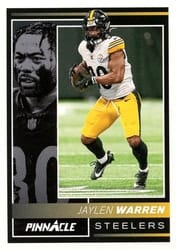 2024 Panini Encore Base Set Jaylen Warren #166 card