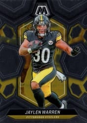 2024 Panini Mosaic Base Set Jaylen Warren #185 card