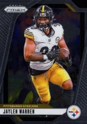 2024 Panini Prizm Base Set Jaylen Warren #242 card