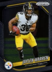 2025 Panini Prizm Base Set Jaylen Warren #293 card