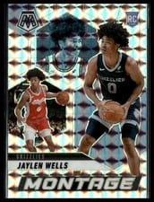 2024-25 Panini Mosaic Montage Jaylen Wells #20 card