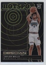 2024-25 Panini Obsidian Hotspot Jaylen Wells #16 card