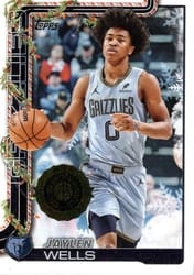 2025-26 Topps Holiday Base Set Jaylen Wells #H147 card