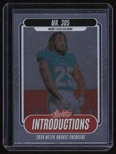 2024 Panini Absolute Introductions Jaylen Wright #I-JWT card