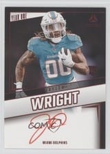 2024 Panini Luminance Year One Signatures RPS Jaylen Wright #YOS-JWT card