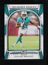2024 Panini National Treasures Treasured Rookies Jaylen Wright #28 card