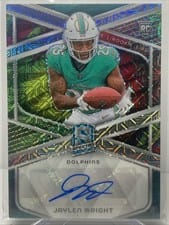 2024 Panini Spectra Rookie Autographs Jaylen Wright #RA-JWT card