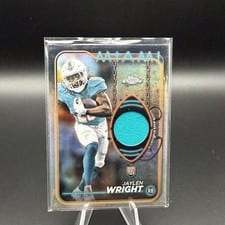 2024 Topps Chrome Topps Chrome Rookie Relics Jaylen Wright #CRR-JWR card