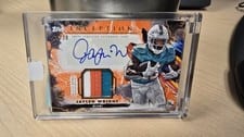 2024 Topps Inception Provenance Patch Autographs Jaylen Wright #PPA-JWR card
