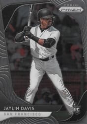 2020 Panini Prizm Base Set Jaylin Davis #192 card