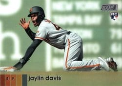 2020 Stadium Club Base Set Jaylin Davis #162 card