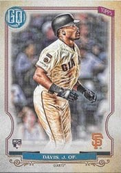 2020 Topps Gypsy Queen Base Set Jaylin Davis #194 card