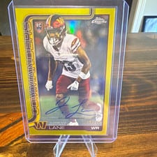 2025 Topps Chrome Retail Rookie Autographs Jaylin Lane #RRA-JL card