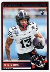 2025 Score Rookies Jaylin Noel #68 card