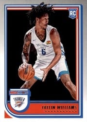 2022-23 Hoops Base Set Jaylin Williams #269 card