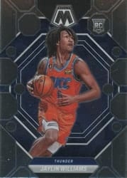 2022-23 Panini Mosaic Base Set Jaylin Williams #241 card