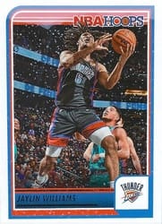 2023-24 Hoops Winter Base Set Jaylin Williams #194 card