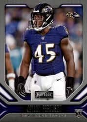 2019 Panini Playbook Base Set Jaylon Ferguson #150 card