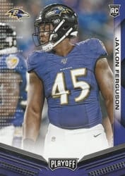 2019 Panini Playoff Base Set Jaylon Ferguson #250 card