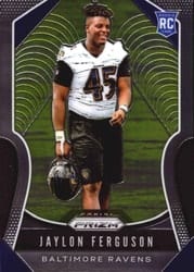 2019 Panini Prizm Base Set Jaylon Ferguson #379 card