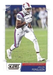 2019 Score Base Set Jaylon Ferguson #394 card