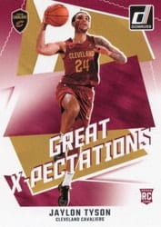 2024-25 Donruss Great X-Pectations Jaylon Tyson #4 card