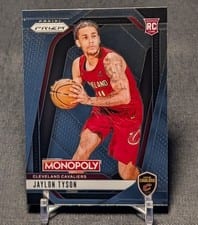 2024-25 Panini Prizm Monopoly Base Set Jaylon Tyson #15 card