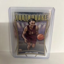 2024-25 Topps Chrome YouthQuake Jaylon Tyson #YQ-13 card