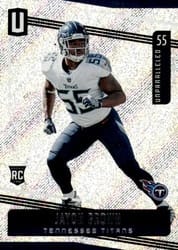 2019 Panini Unparalleled Base Set Jayon Brown #62 card