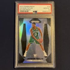 Jayson Tatum 2017 Panini Prizm #16 Silver Prizm