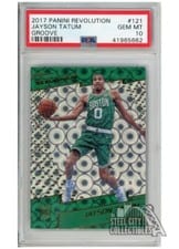 2017 Panini Revolution Jayson Tatum Groove #121 card