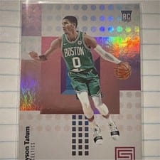 2017 Panini Status Jayson Tatum #128 card