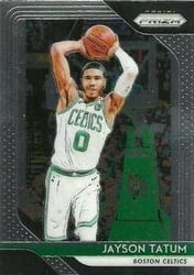 2018-19 Panini Prizm Base Set Jayson Tatum #118 card
