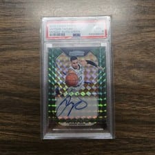 2018 Panini Prizm Mosaic Autographs Jayson Tatum #MO-JT card