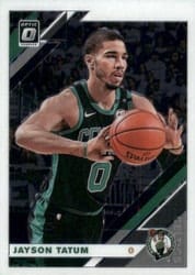 2019-20 Donruss Optic Base Set Jayson Tatum #82 card