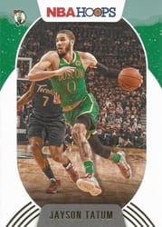 2020-21 Hoops Winter Base Set Jayson Tatum #116 card