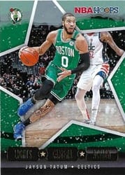 2020-21 Hoops Winter Lights Camera Action Jayson Tatum #6 card