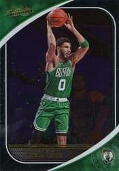 2020-21 Panini Absolute Memorabilia Base Set Jayson Tatum #4 card