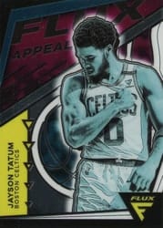 2020-21 Panini Flux Flux Appeal Jayson Tatum #1 card