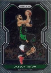 2020-21 Panini Prizm Base Set Jayson Tatum #119 card