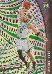 2020-21 Panini Revolution Base Set Jayson Tatum #22 card