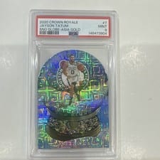 2020 Panini Crown Royale Sno Globe Jayson Tatum #7 card
