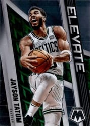 2021-22 Panini Mosaic Elevate Jayson Tatum #5 card