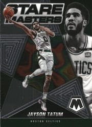 2021-22 Panini Mosaic Stare Masters Jayson Tatum #13 card