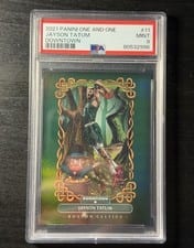 2021-22 Panini One and One Downtown Jayson Tatum #11 card