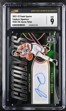 2021-22 Panini Spectra Catalysts Signatures Jayson Tatum #CAS-JTA