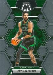 2022-23 Panini Mosaic Base Set Jayson Tatum #31 card