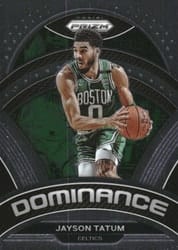 2022-23 Panini Prizm Dominance Jayson Tatum #11 card