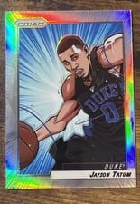 2022 Panini Prizm Draft Picks Manga Jayson Tatum #MAN-JT card