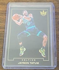 2023-24 Panini Court Kings Blank Slate Jayson Tatum #1 card